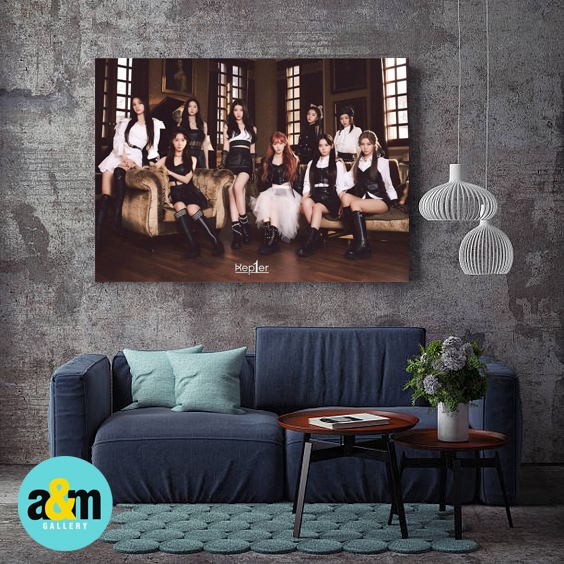 Poster Kayu KEP1ER Hiasan Dinding Kamar K-POP I Pajangan Dinding Kamar K-POP Wall Decor Kamar - A&amp;M