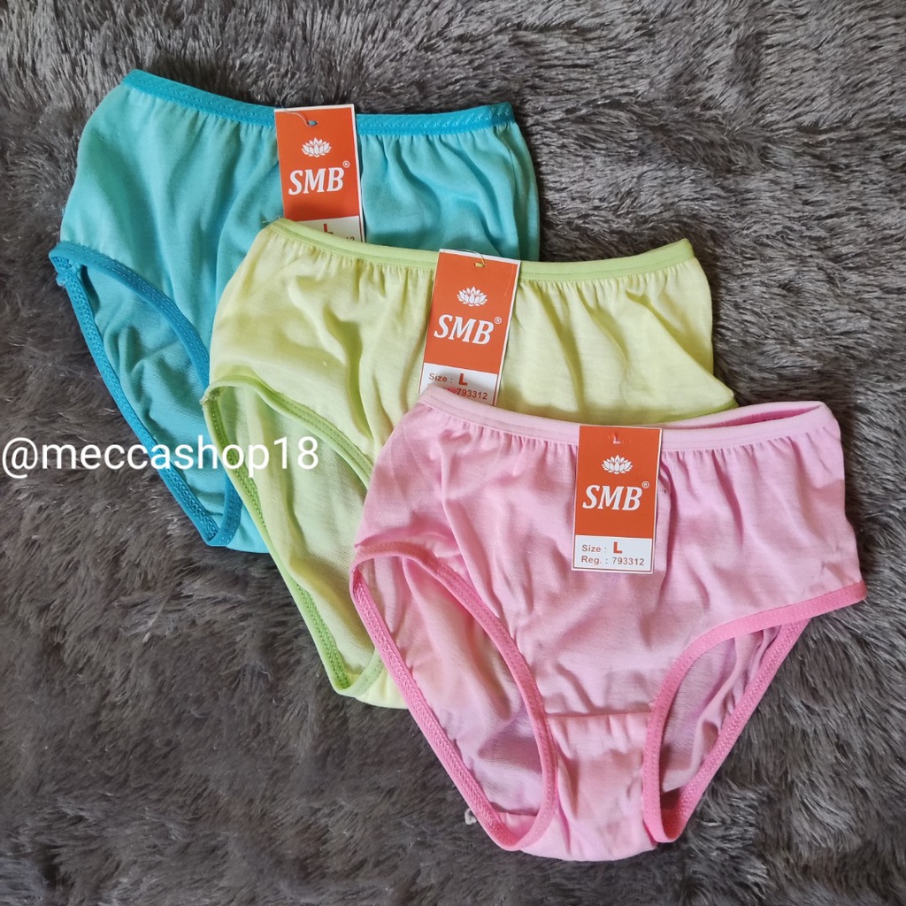 12PCS CD Celana Dalam anak Perempuan Lusinan Murah Bahan Katun