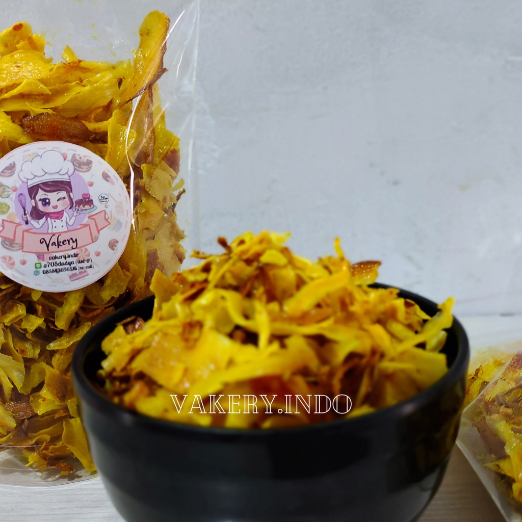 

KERIPIK SINGKONG BUMBU KUNING TIPIS ENAK GURIH/ KERIPIK SINGKONG VAKERY/ KERIPIK SINGKONG PEDAS GURIH