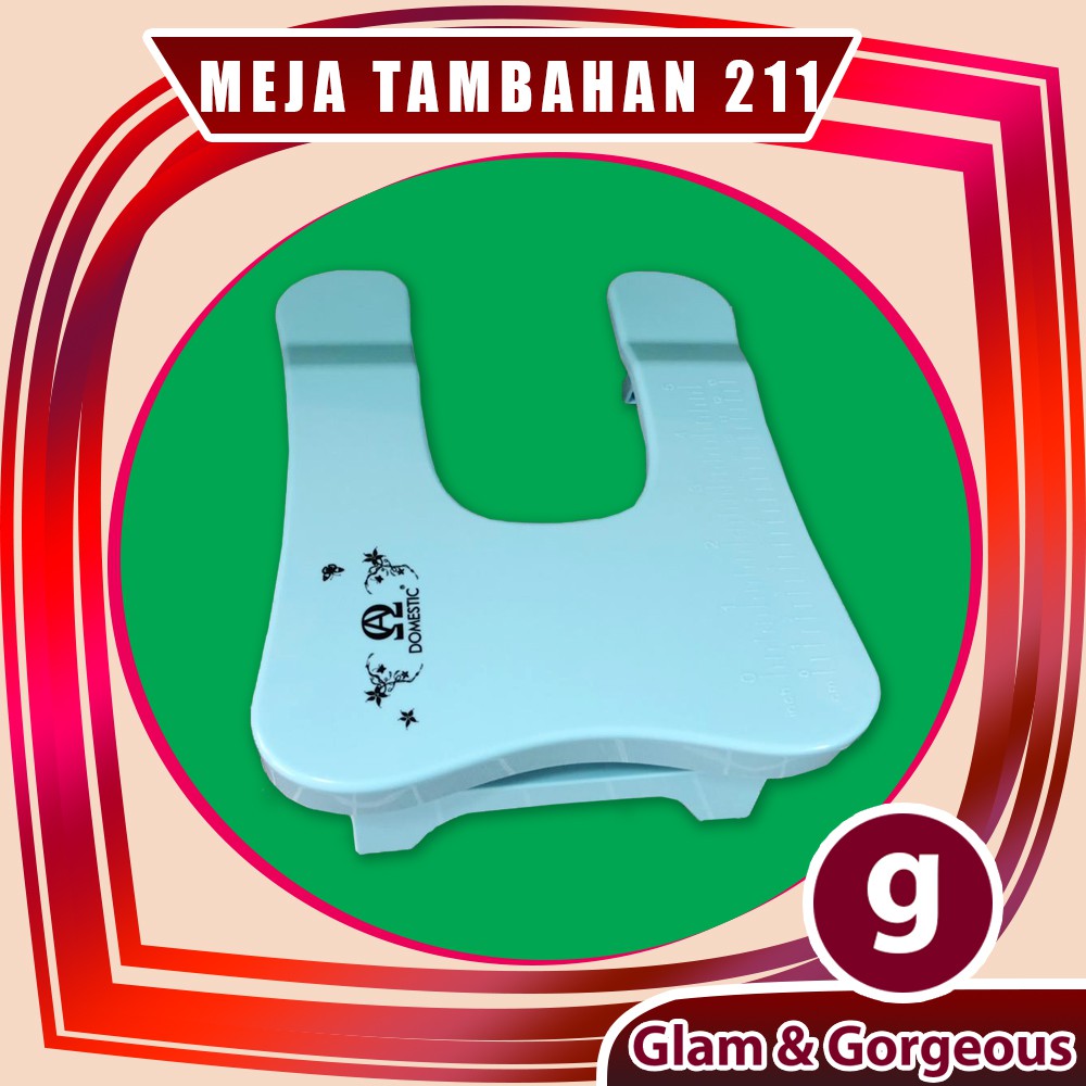 Meja tambahan Merk DOMESTIC MESIN JAHIT FHSM 211