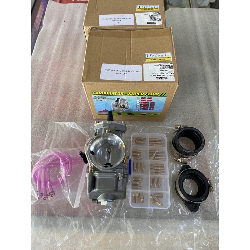 KARBURATOR BRT PWK 32 SET MANIFOLD PJ MJ