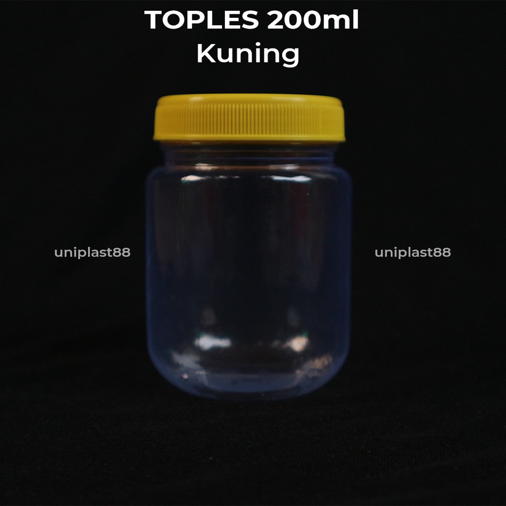 Toples Sambal 200ml - Toples Selai Toples Bumbu 200ml Pvc - Botol Sambel