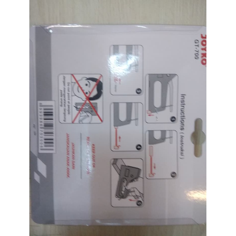 

New stapler - Joyko - Gun Tacker GT-700 ( stapler tembak ) Limited