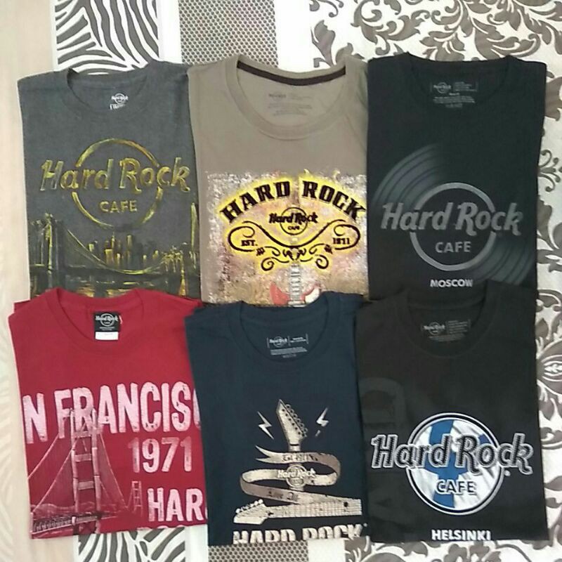 Hard Rock Cafe T-shirt baju kaos original #2 nego