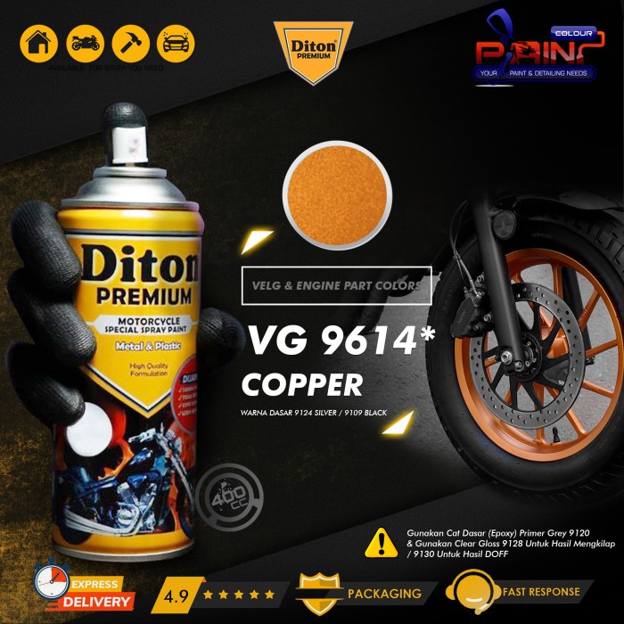 Diton PREMIUM 9614* Copper Cat Semprot /Pylox/Samurai/Helm