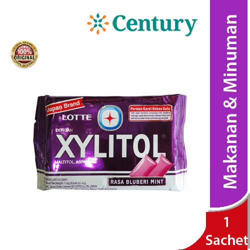 

Xylitol Blueberry Mint Sachet