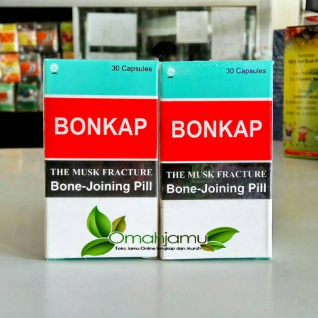 Bonkap the musk Fracture bone joining pill obat patah tulang Herbal China