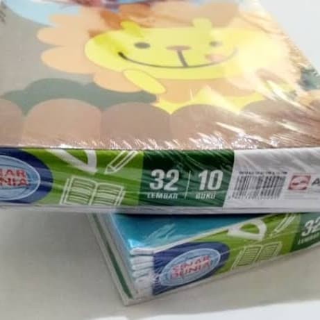 

Buku Tulis Sinar Dunia Sidu 32 Lembar per pack 10 buku