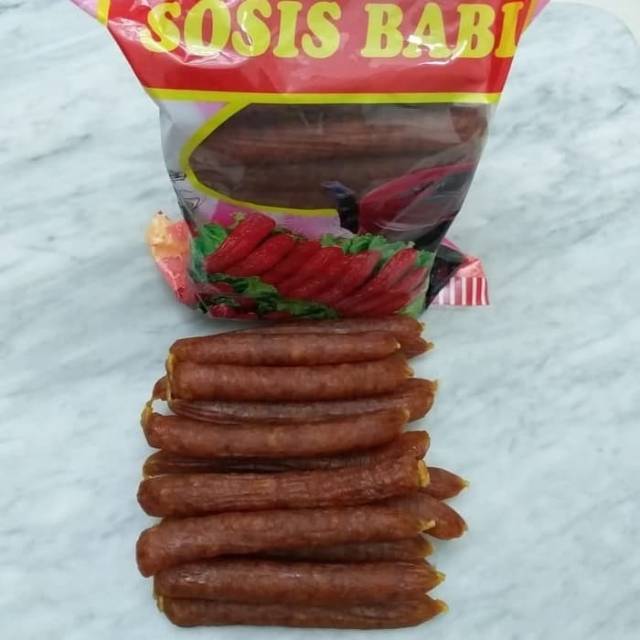 

Sosis Babi / Lapchiong Luar - Non Halal 500 gram