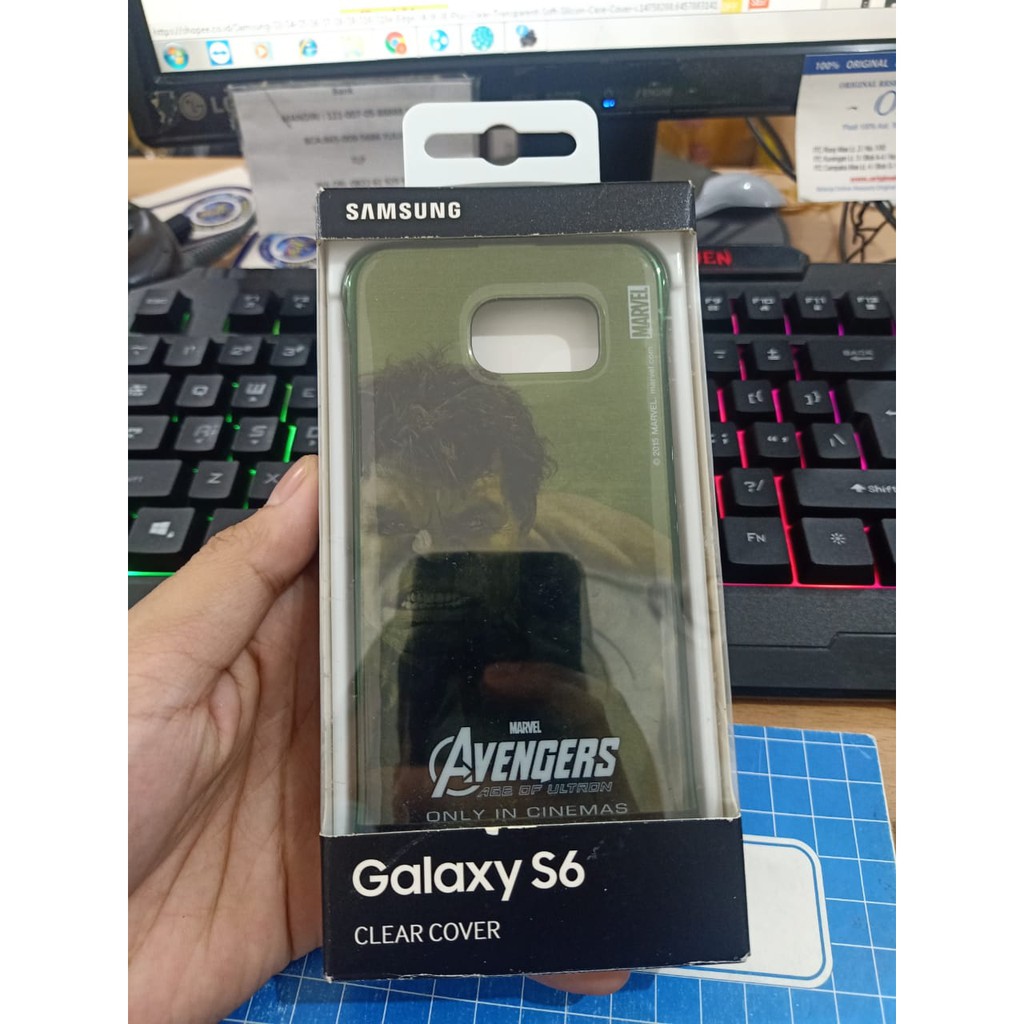 Hard Case s6 SAMSUNG Clear Cover Galaxy S6 Original