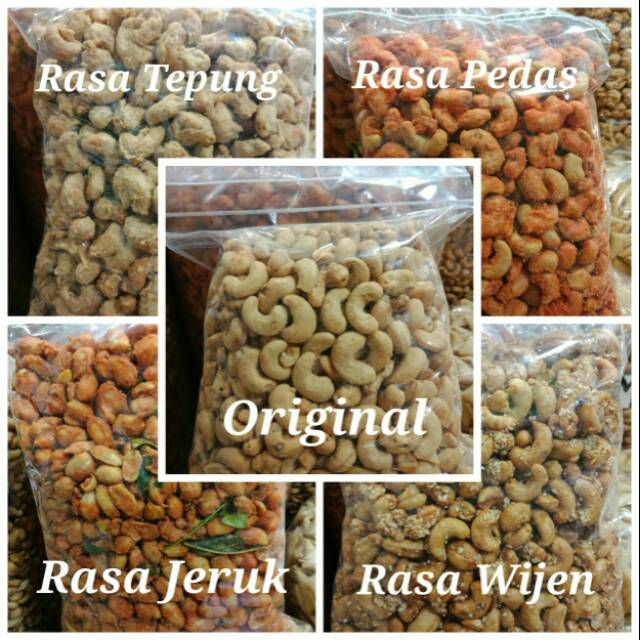 

Kacang mede aneka rasa