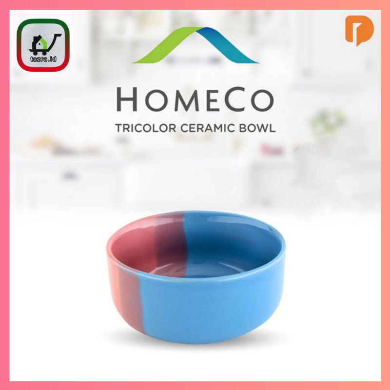 Mangkok Keramik Homeco Tricolor ceramic bowl