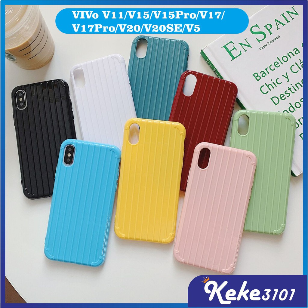 Case Vivo V11 / V15 / V15Pro / V17 / V17Pro / V20 / V20SE / V5 Luggage Koper Warna Random