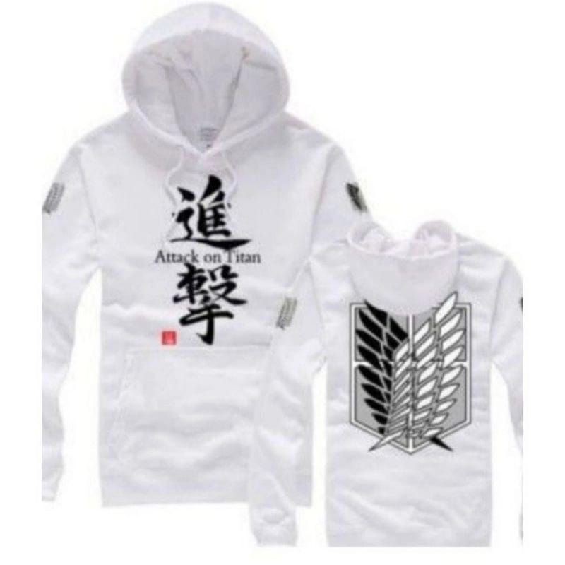 sweater  hoodie anime attack on titan aot