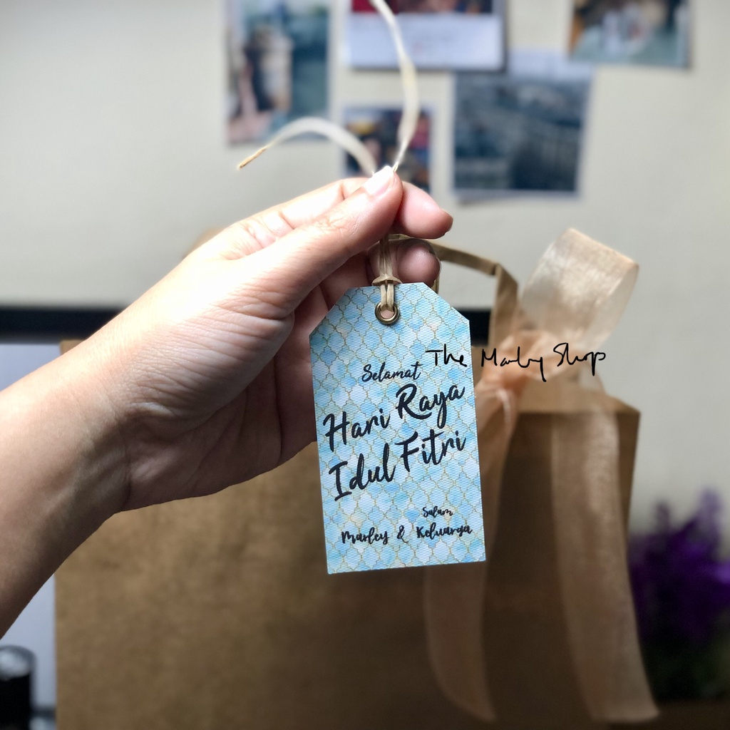 

Hangtag parcel lebaran souvenir idul fitri kartu ucapan Eid Mubarak 02