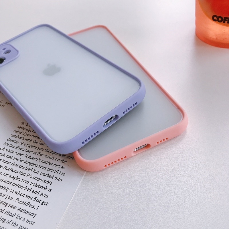 VIVO Y53S/ Y51/ Y91/ Y95/ Y93/ Y91C/ Y1S/ V20/ V20 SE/HARD CASE DOVE MACARON FUZE/ AKRILIK 2.0MM/ HARDCASE CANDY SHOCKPROOF PC/ BUMPER SOFT PROTECTOR