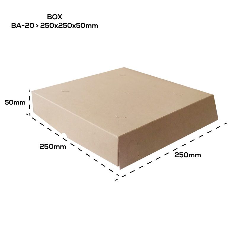 BOX KRAF 25X25X5CM