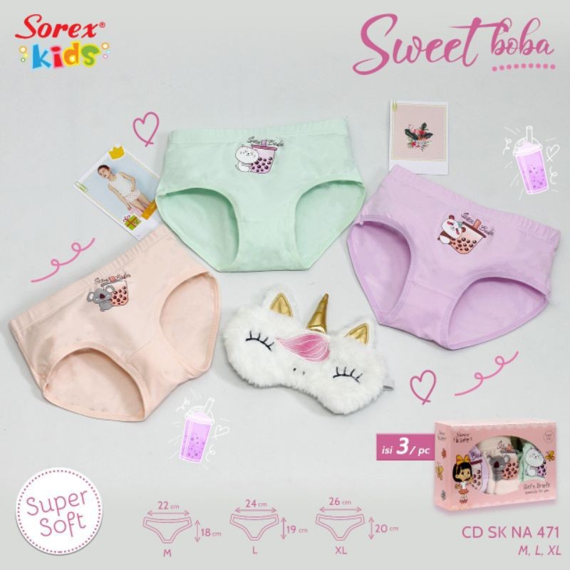 Celana dalam anak Cd Sorex kids NA 471