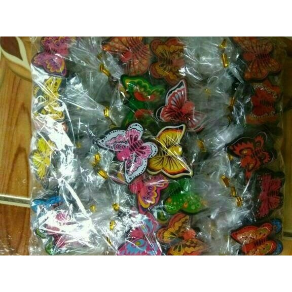 Souvenir Pernikahan Magnet Kulkas Kupu kupu Tempelan kulkas Murah