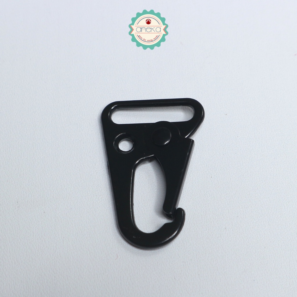 Pengait Kew-Kew Carabiner 20mm Matte Black - PCS