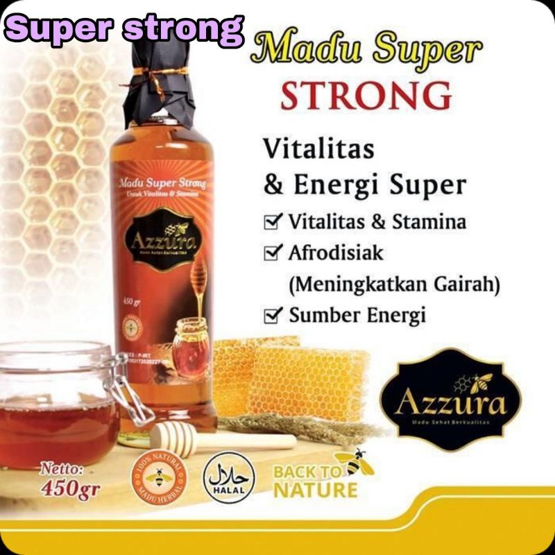 

Madu Azzura Madu Super Strong 450 gr