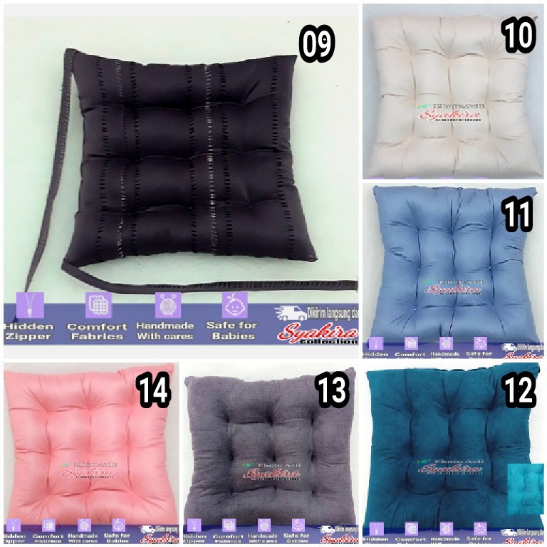 Syakira - Bantal Alas Duduk Semi Kulit kualitas Import