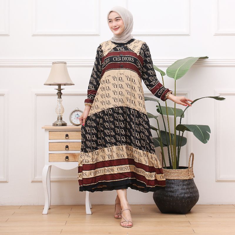 GAMIS AMOR KOMBINASI/GAMIS VIRAL /GAMIS SUSUN SERUT