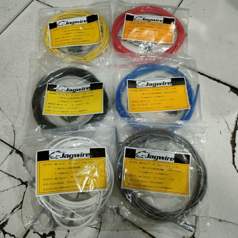 Kabel Shifter Dan Rem Set Sepeda JAGWIRE Set Original