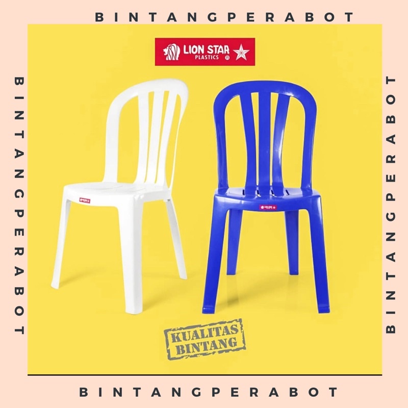 Lion Star - Kursi Sender Plastik Tivoli Chair EC-8 Lion Star / Bangku Sender Plastik Lion Star