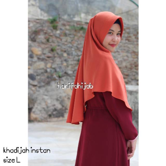 Hijab khadijah instan