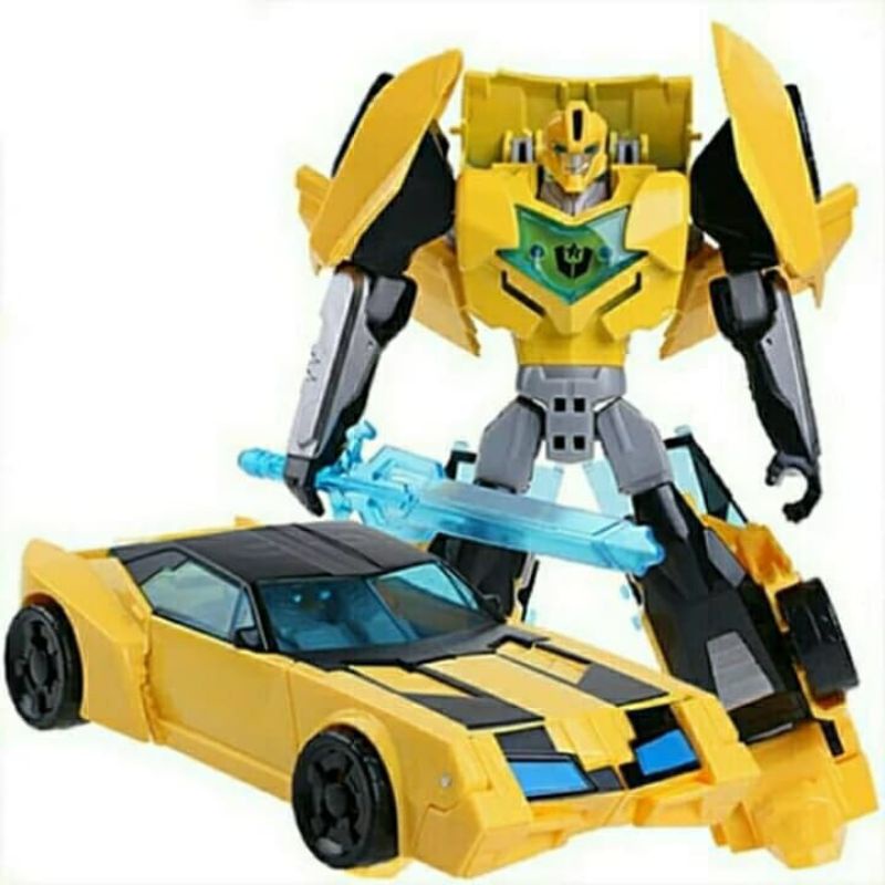 TRANSFORMERS BUMBLEBEE Mainan Robot Figure Robots in Disguise Wei Jiang