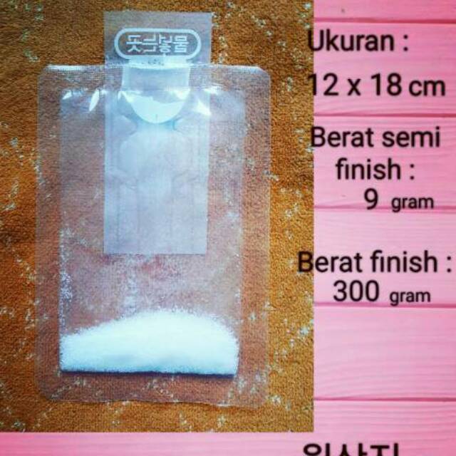 ice gel 200~300ml 12x18cm termurah terlaris kualitas premium SEMI FINISH ongkir jauh lebih murah