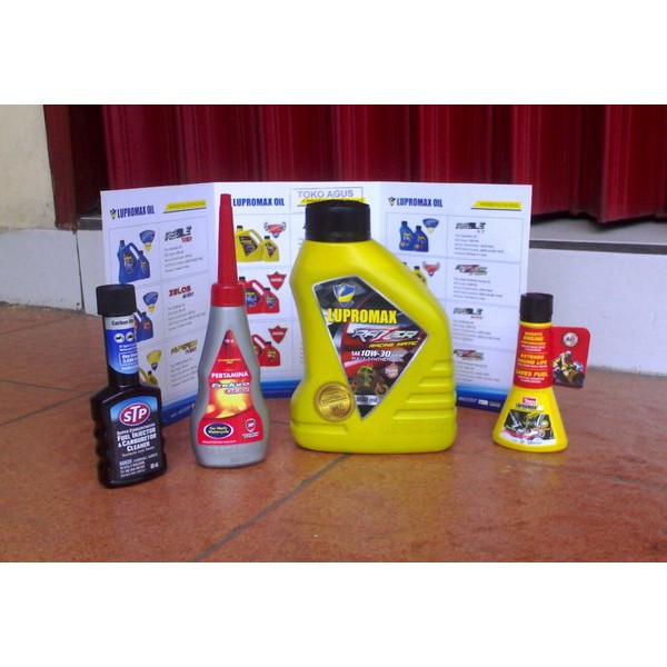 LUPROMAX RAZER MATIC ENGINE ADDITIVE STP OLI GARDAN PAKET MOTOR MATIC