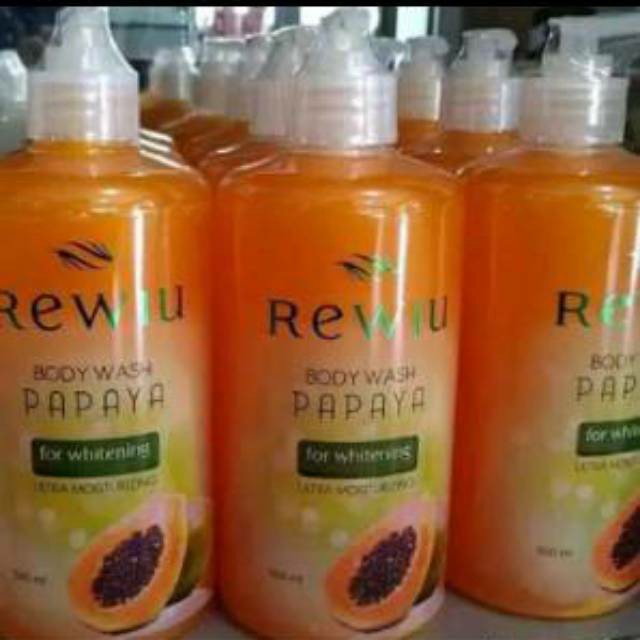 Rewiu Body wash pepaya / sabun mandi cair pepaya