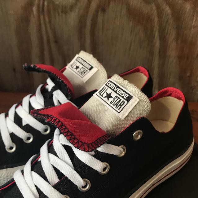 red and black converse all stars