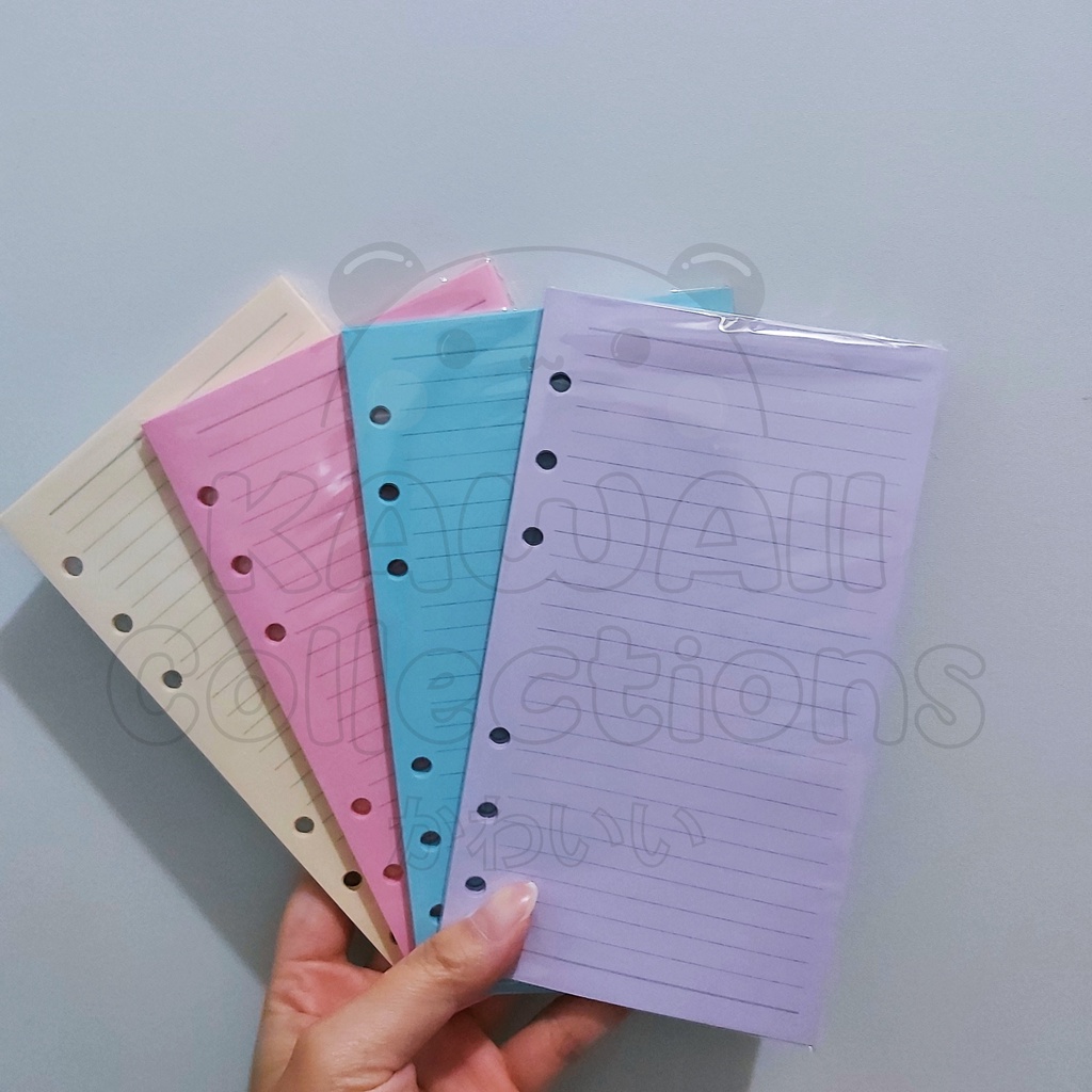 

Loose Leaf A6 Ring 6 Warna Pastel