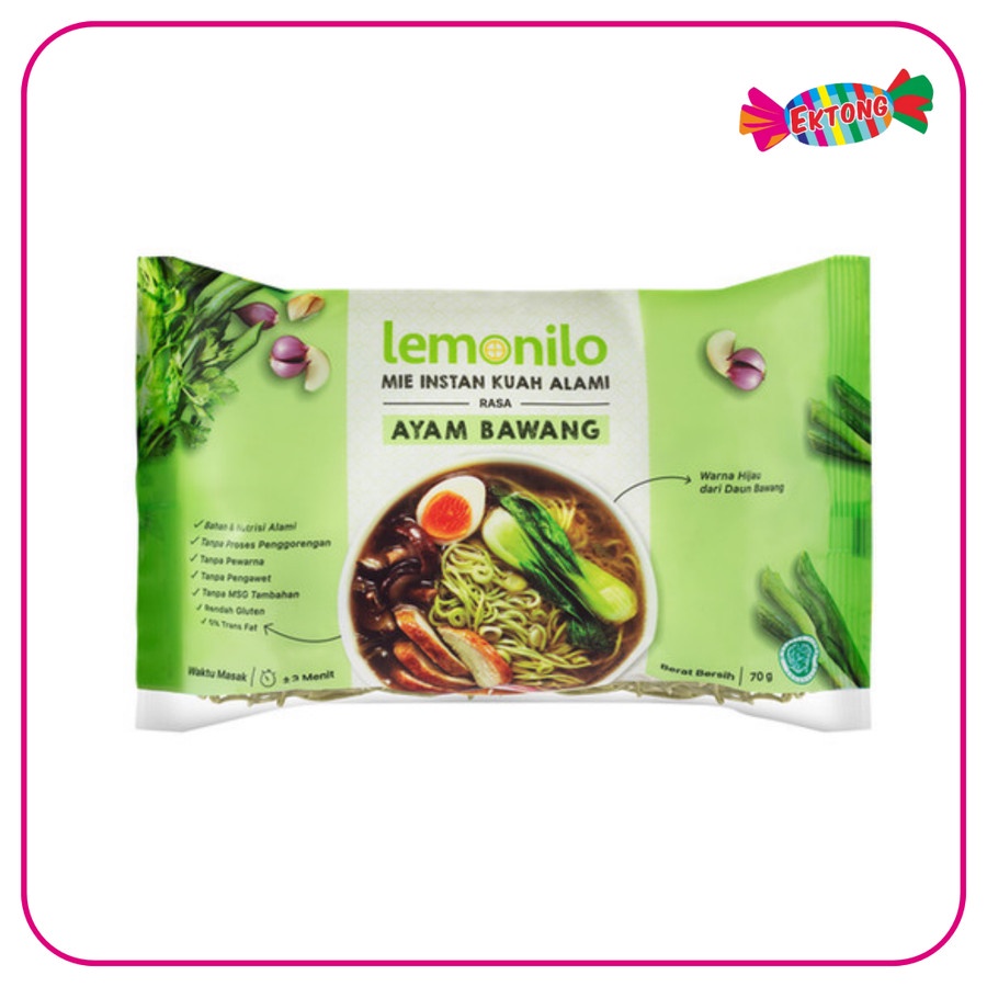 

LEMONILO MIE INSTANT AYAM BAWANG 70 GR