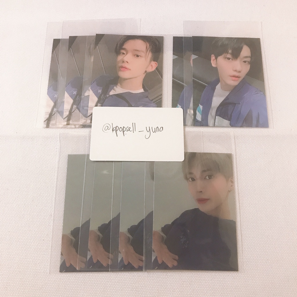 TXT Uniform Freeze Photocard Soobin / Yeonjun / Taehyun