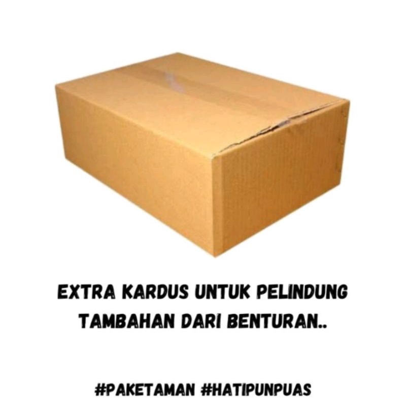 

Extra Packing Kardus Untuk Pelindung Paket Dari Benturan