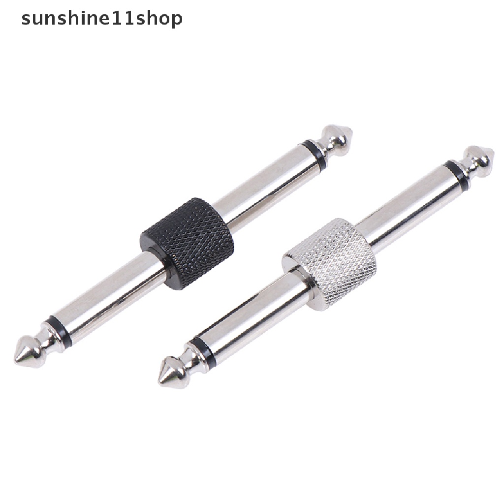 Sho Kabel Adapter jack interface coulper 6.35mm Untuk Efek pedal Gitar