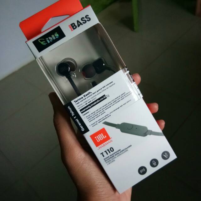 Preloved Headset Headphone JBL T110 with microphone