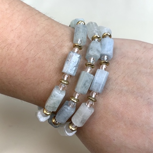 Aquamarine Tum Bracelet
