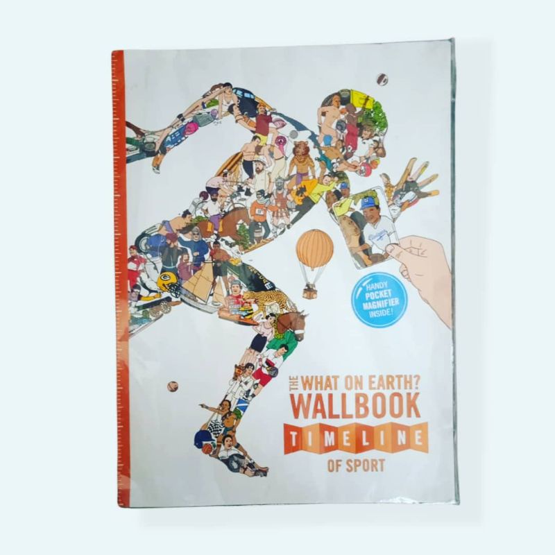 

THE WHAT ON EARTH WALLBOOK TIMELINE OF SPORT - BUKU PENGETAHUAN - BUKU IMPORT ORI