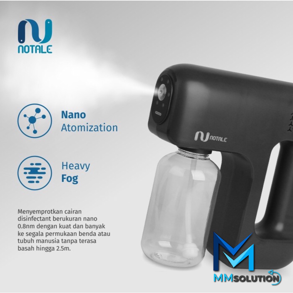 Notale Atomization Disinfectant Portable Nano Spray Gun Disinfectan