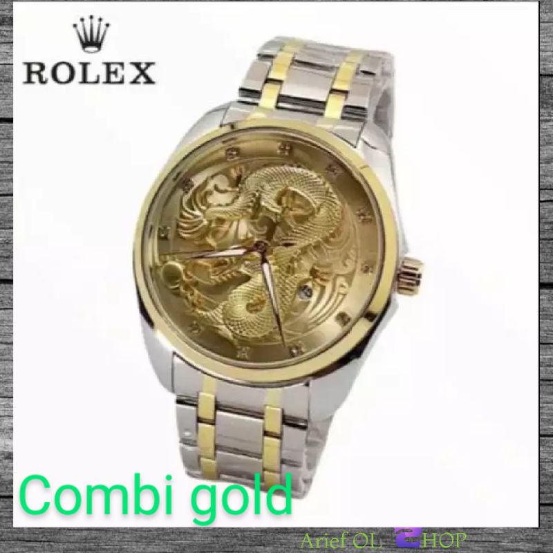Quartz men watch naga - jam tangan pria