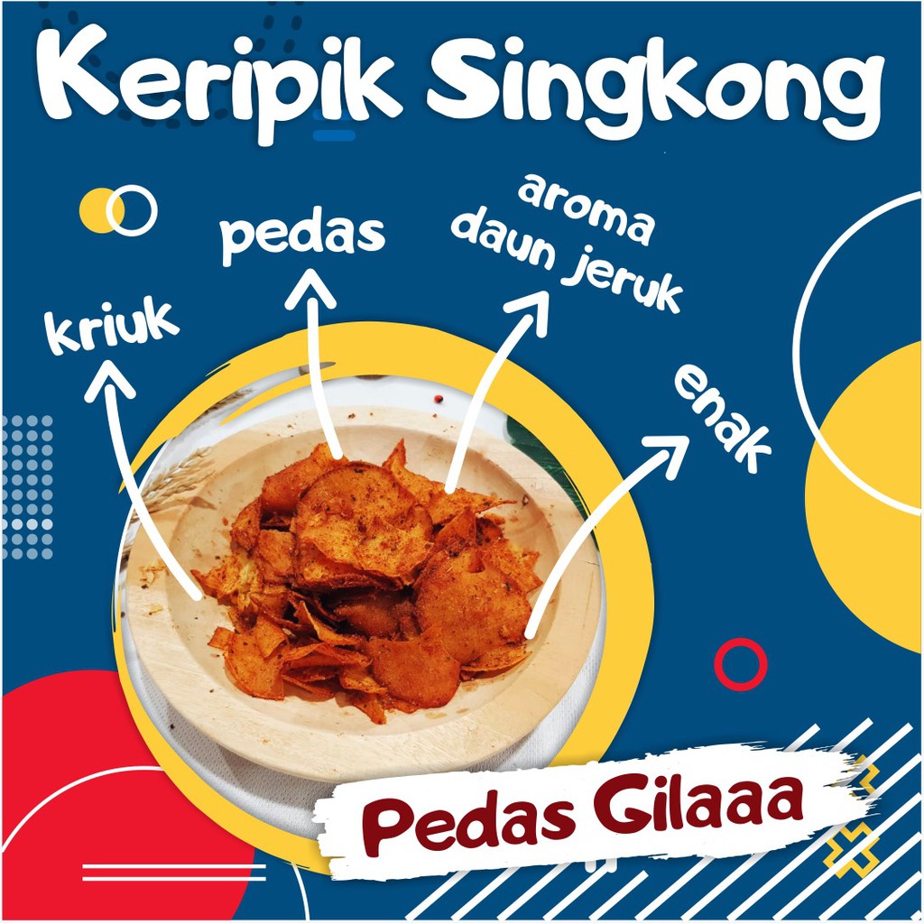 

KERIPIK SINGKONG JERUK PEDAS NGEMILSHAY