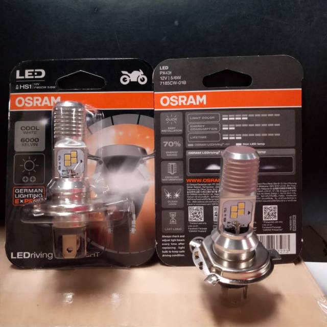 Lampu Led Depan 2sisi Osram H4/Bohlam Utama Led 2sisi Osram H4