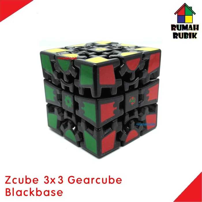 Rubik 3x3 Zcube Gear Blackbase / Speedcube