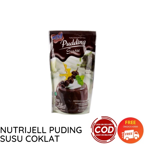 NUTRIJELL PUDING SUSU COKLAT, MELON, CARAMEL, MANGGA