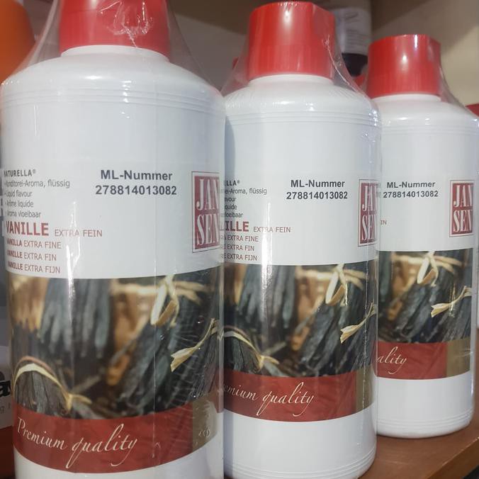 

Cuci Gudang Awal Tahun Jansen Vanilla extract 80gr repack bottle Cuci Gudang Awal Tahun